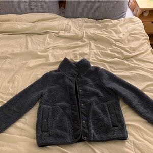 Blue LL Bean Sherpa fleece